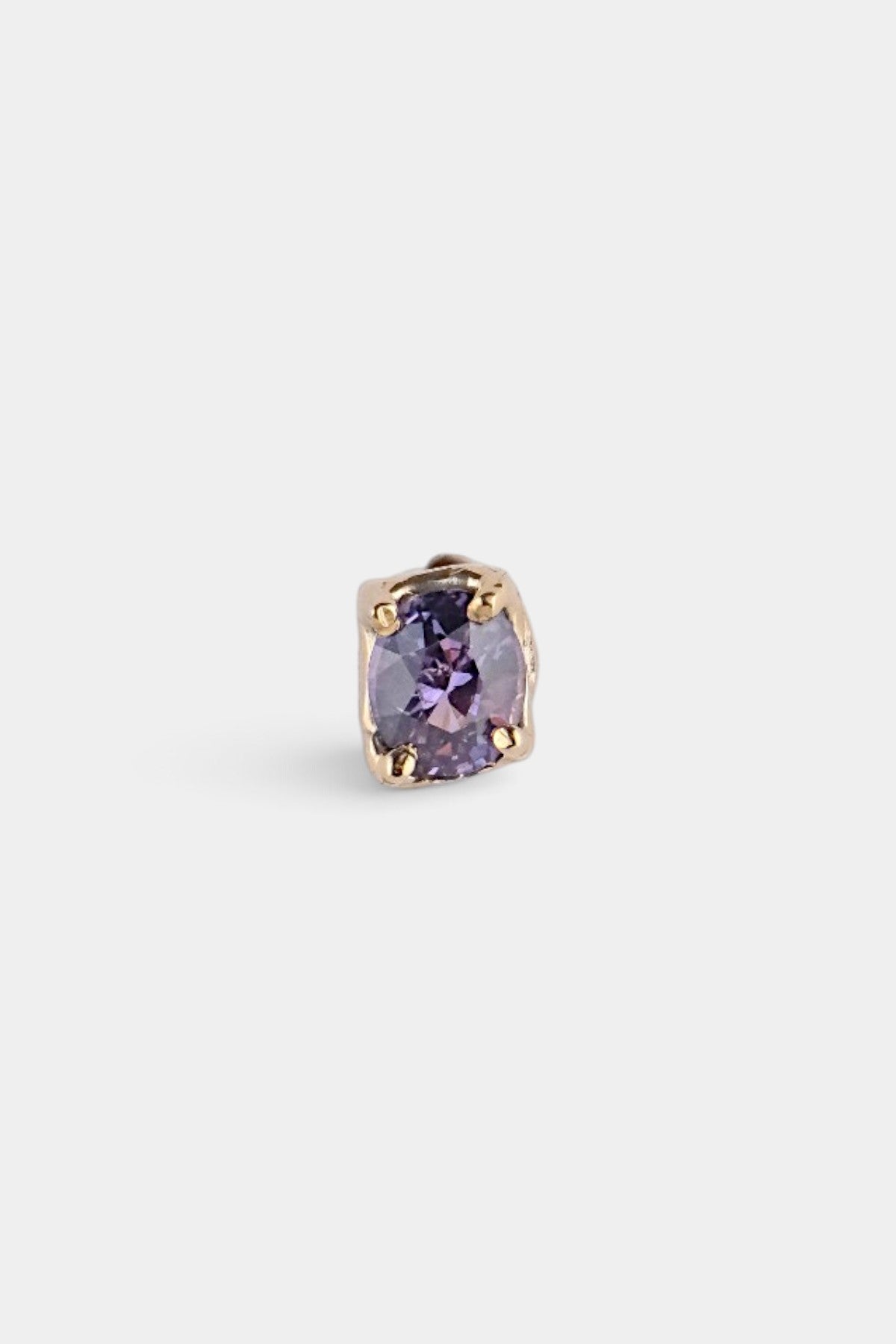 Going Solo Sapphire Stud