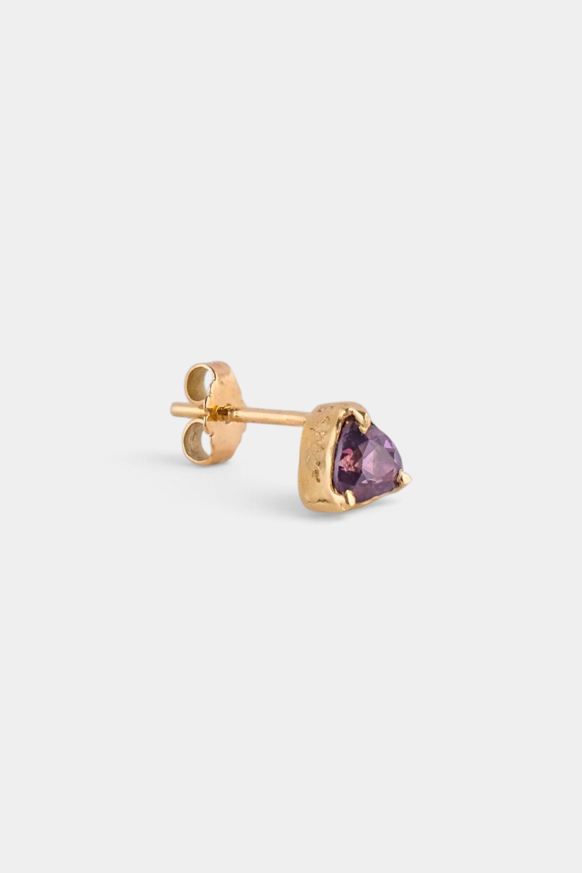 Staying Single Sapphire Stud