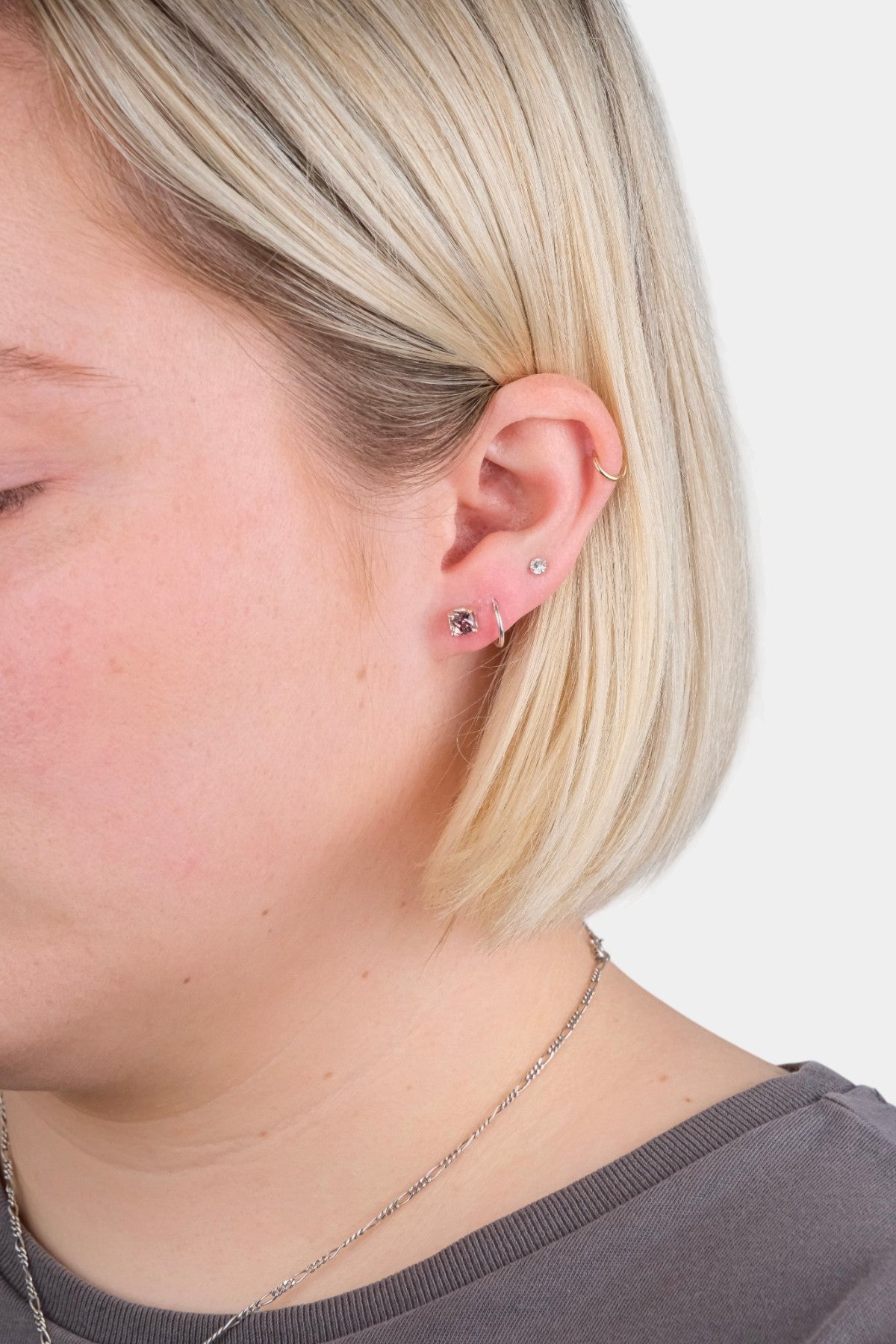 So Alone Tourmaline Stud