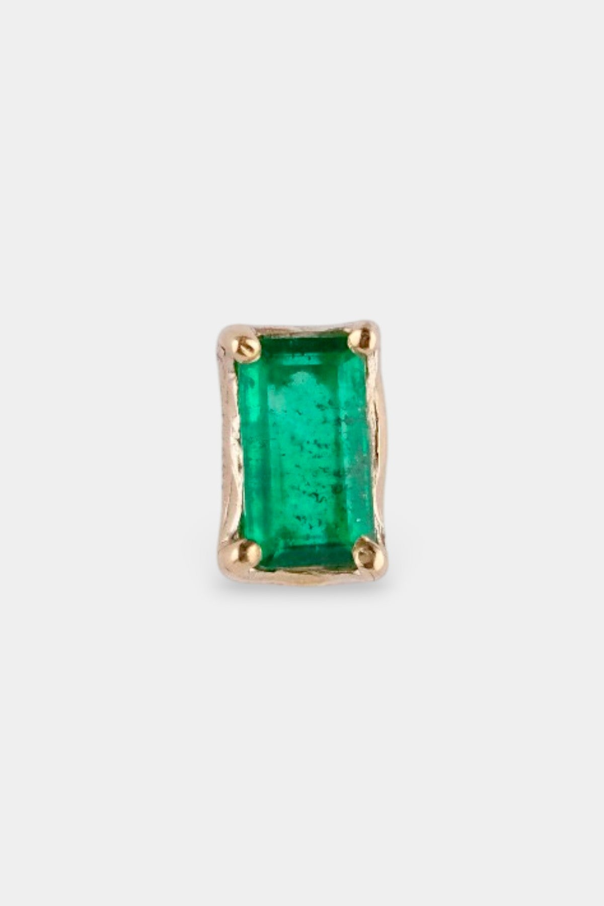 Go It Alone Emerald Stud