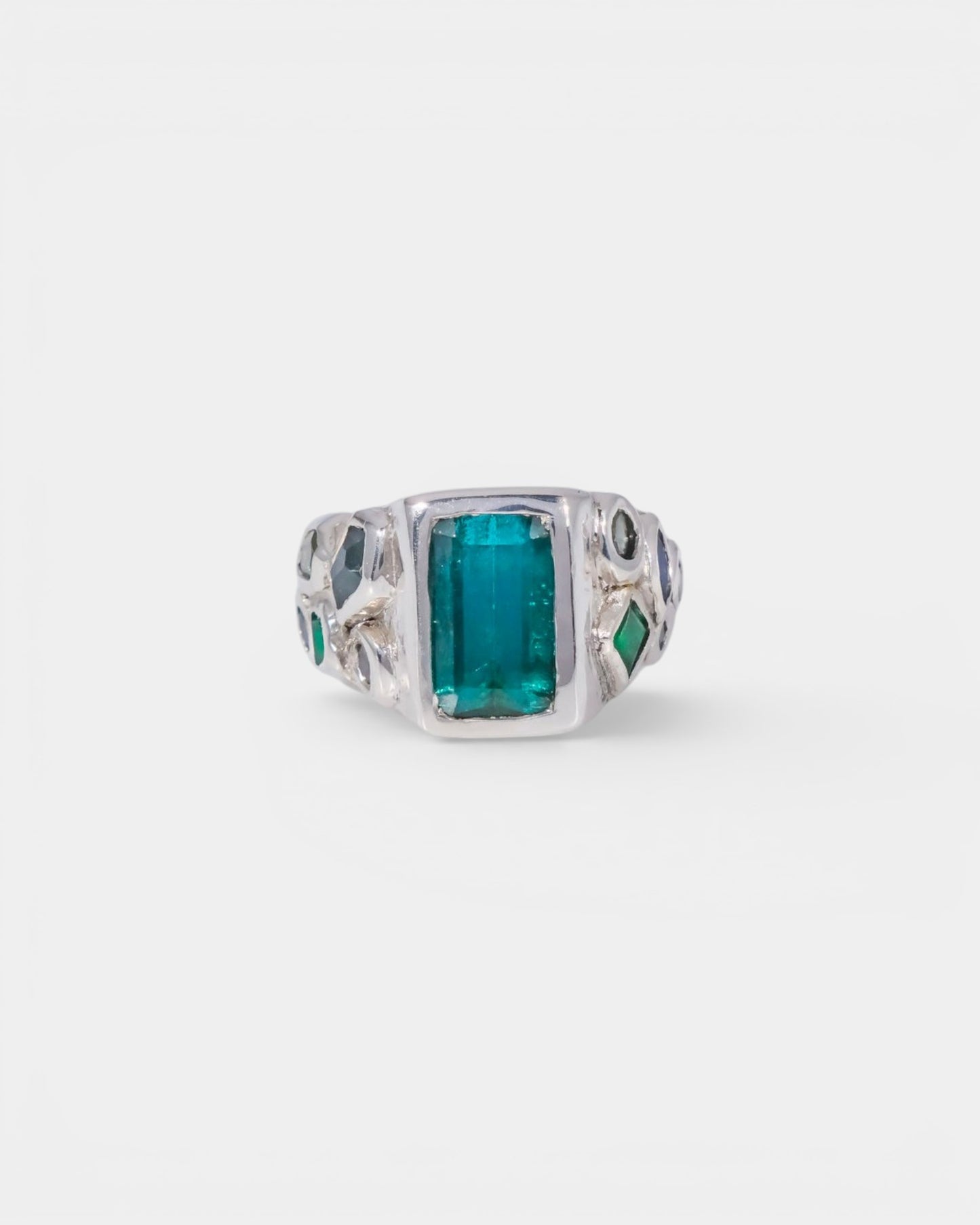 Rosette Signet Ring