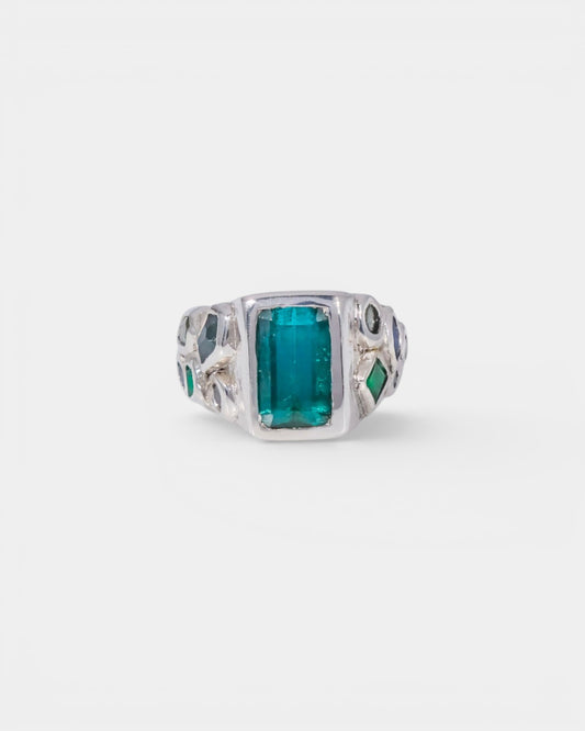 Rosette Signet Ring