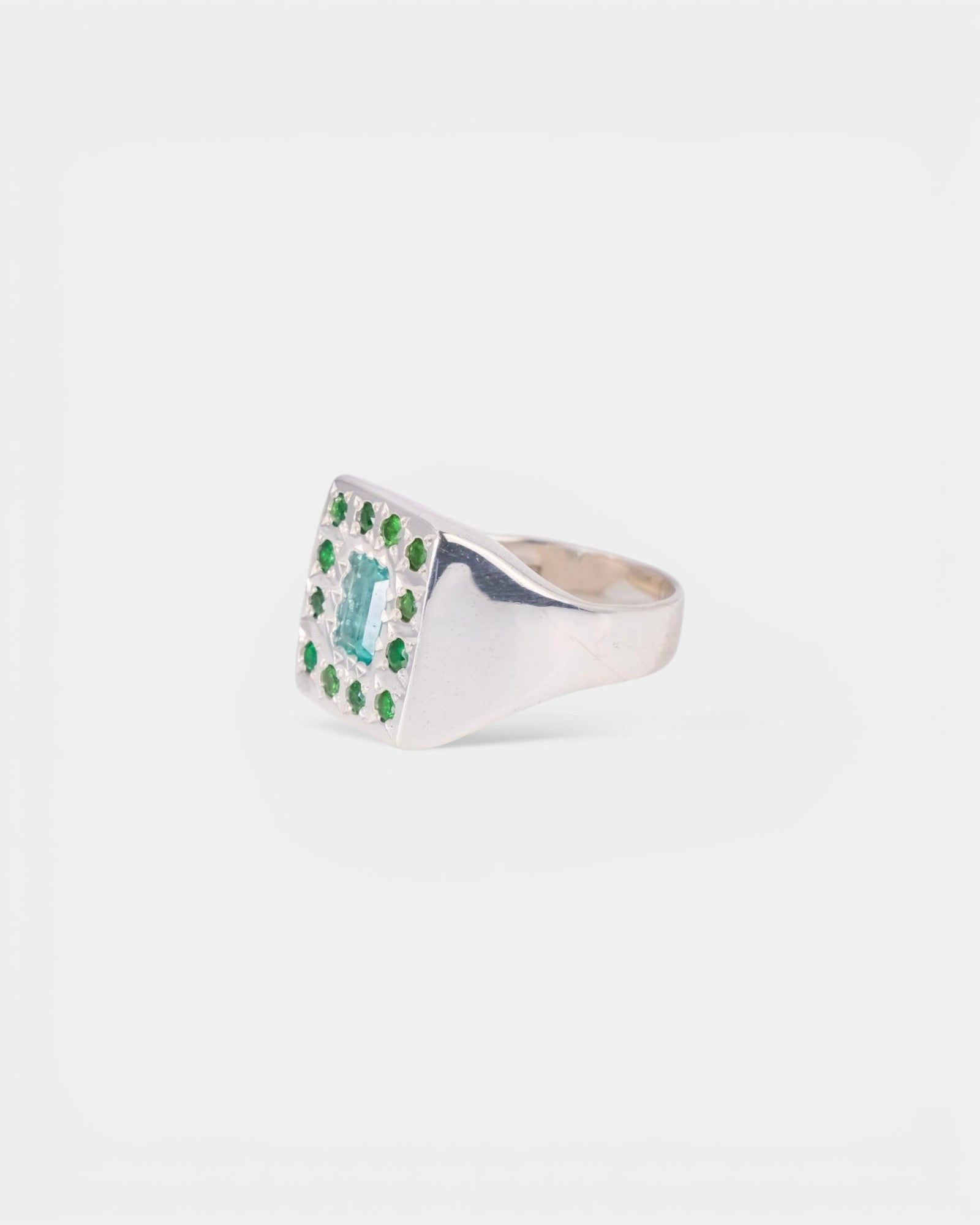 Green Mile Signet Ring