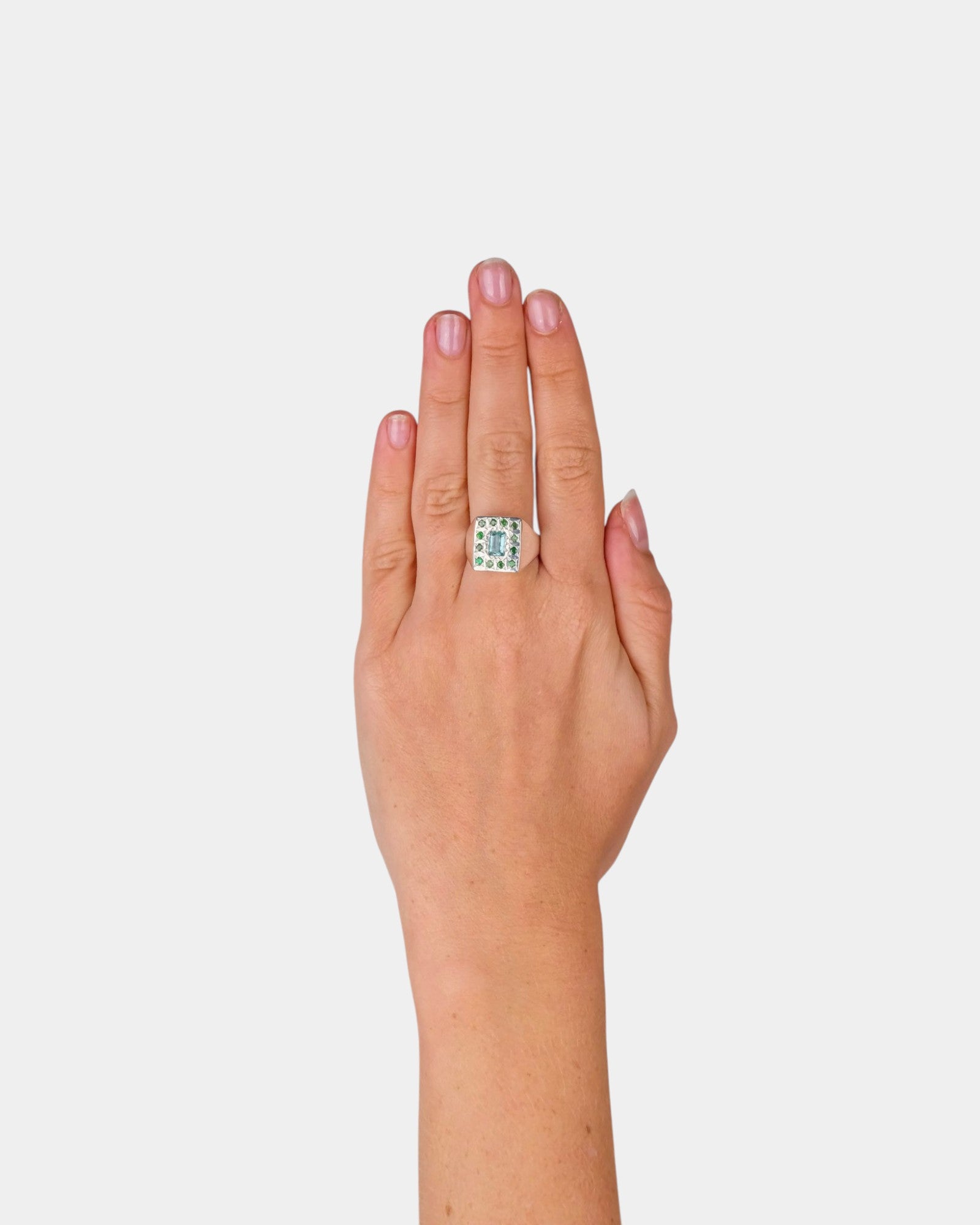 Green Mile Signet Ring