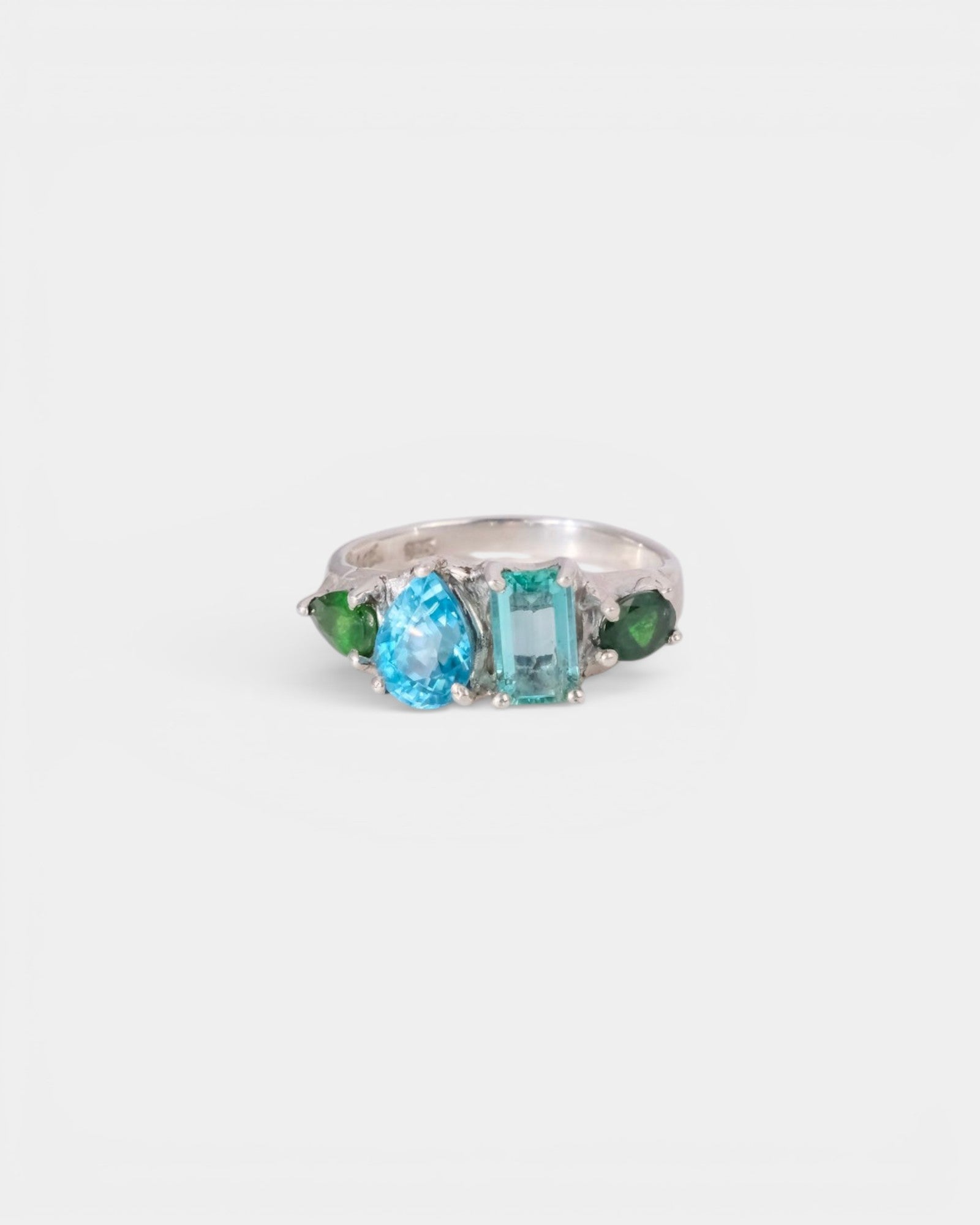 Jade Mask Ring