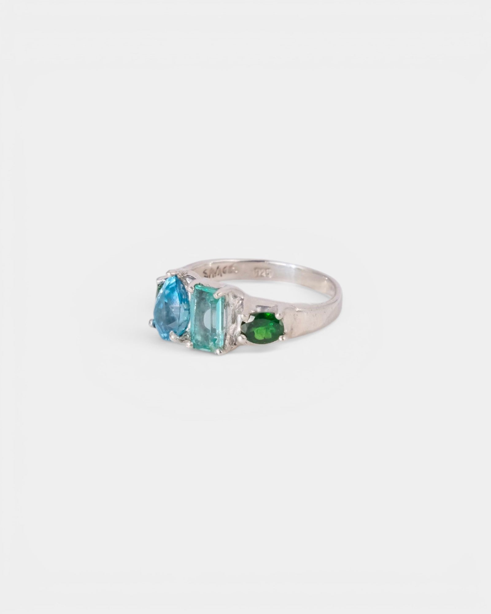 Jade Mask Ring