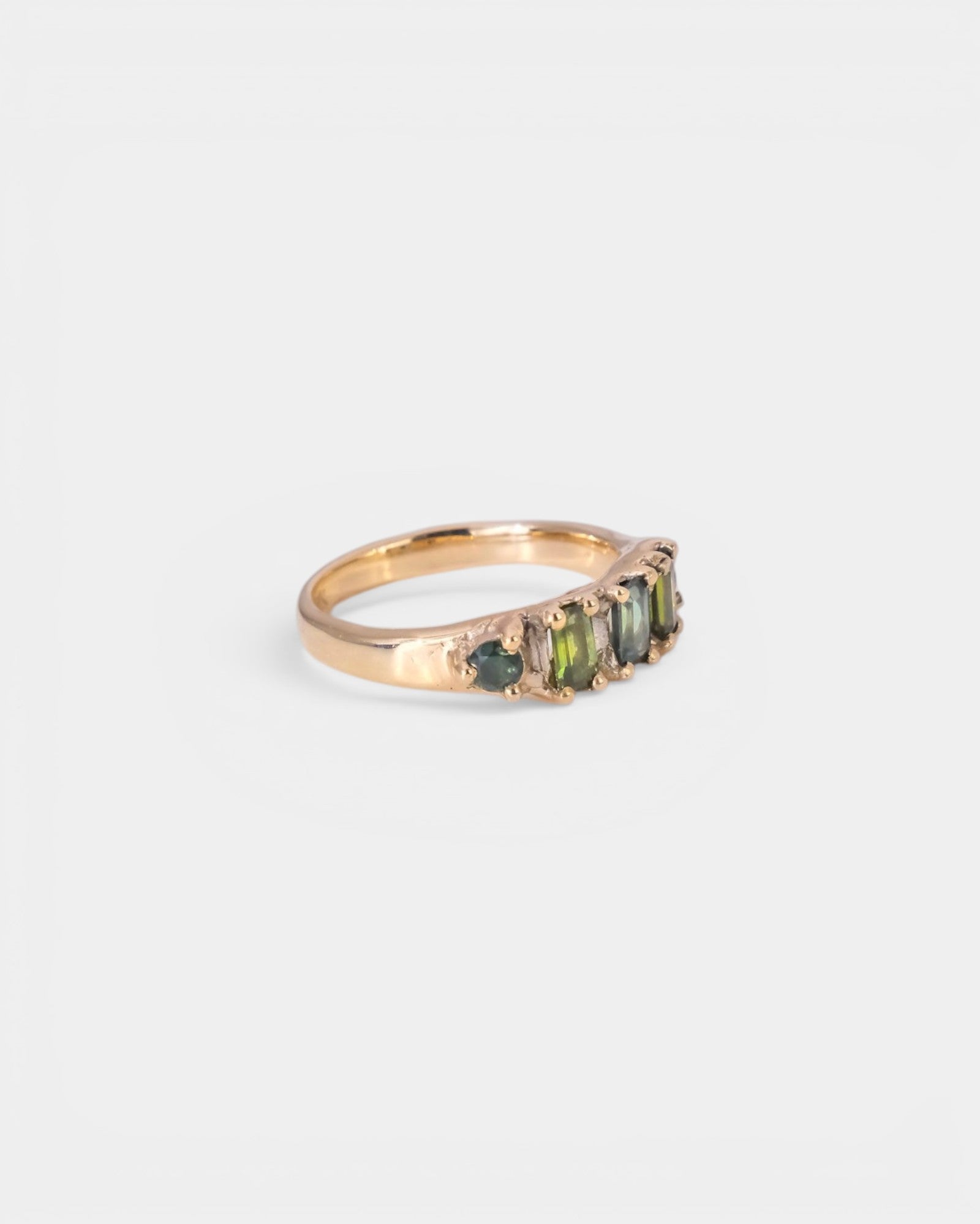 Bamboo Saucer Ring