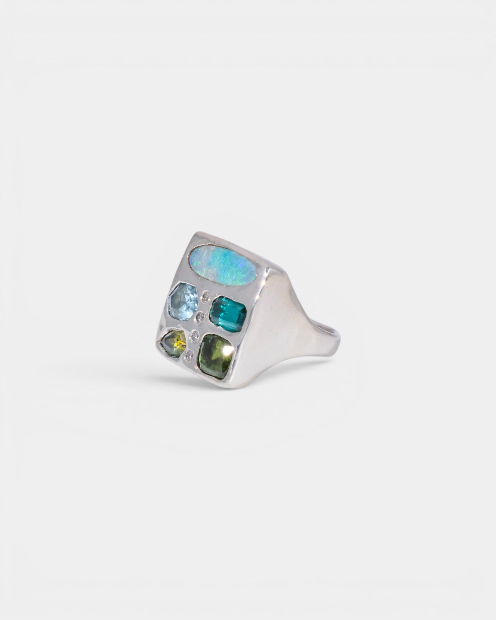 Kool Mint Signet Ring
