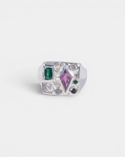 Space Age Signet Ring