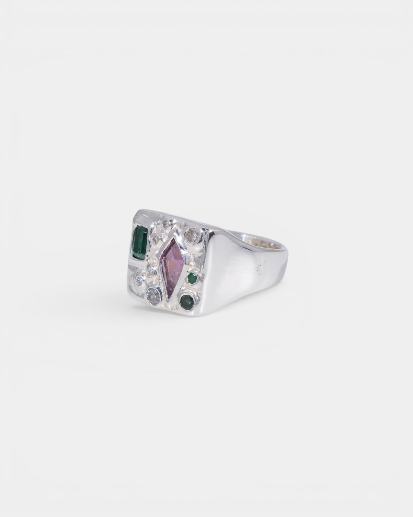 Space Age Signet Ring