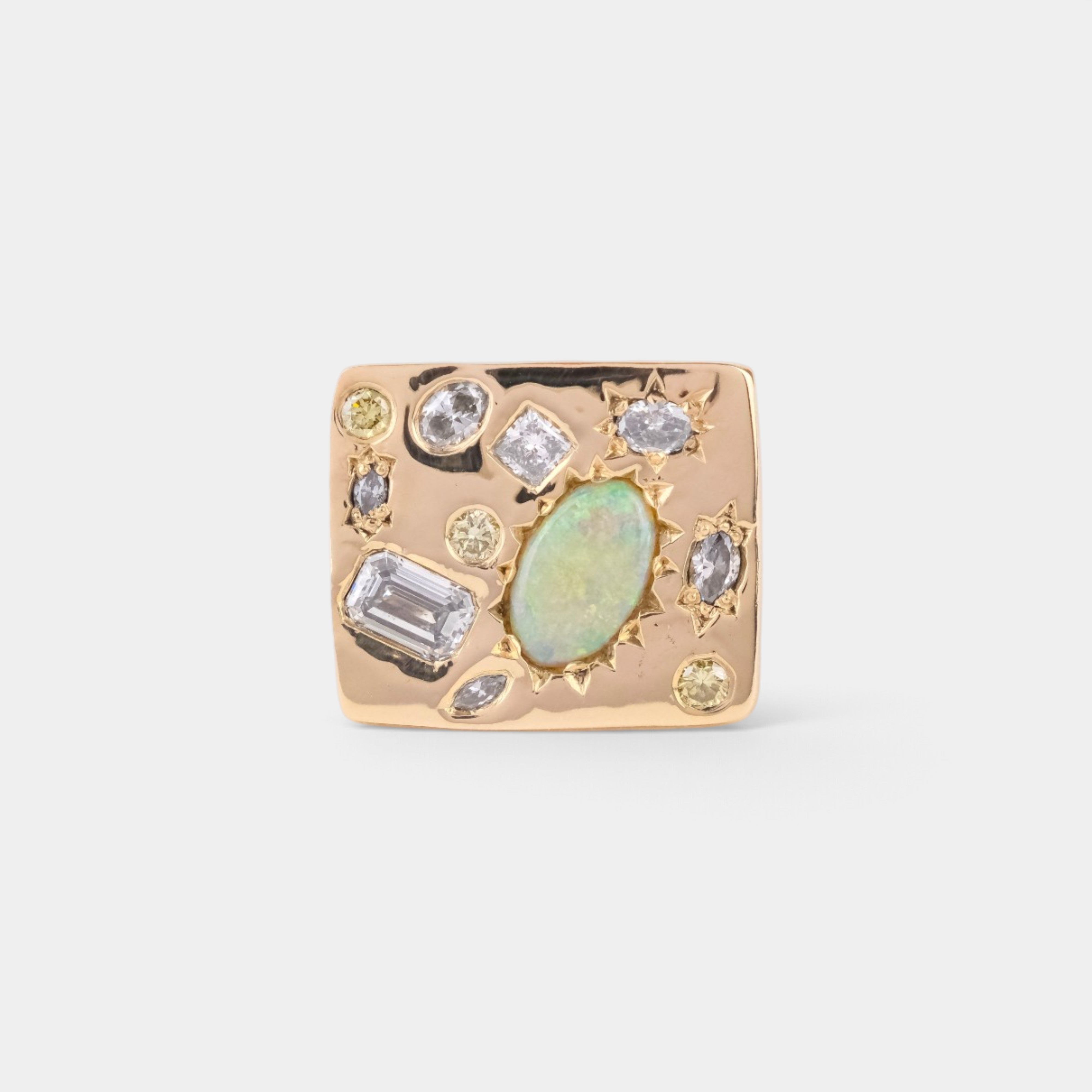 Native Garden Signet Ring