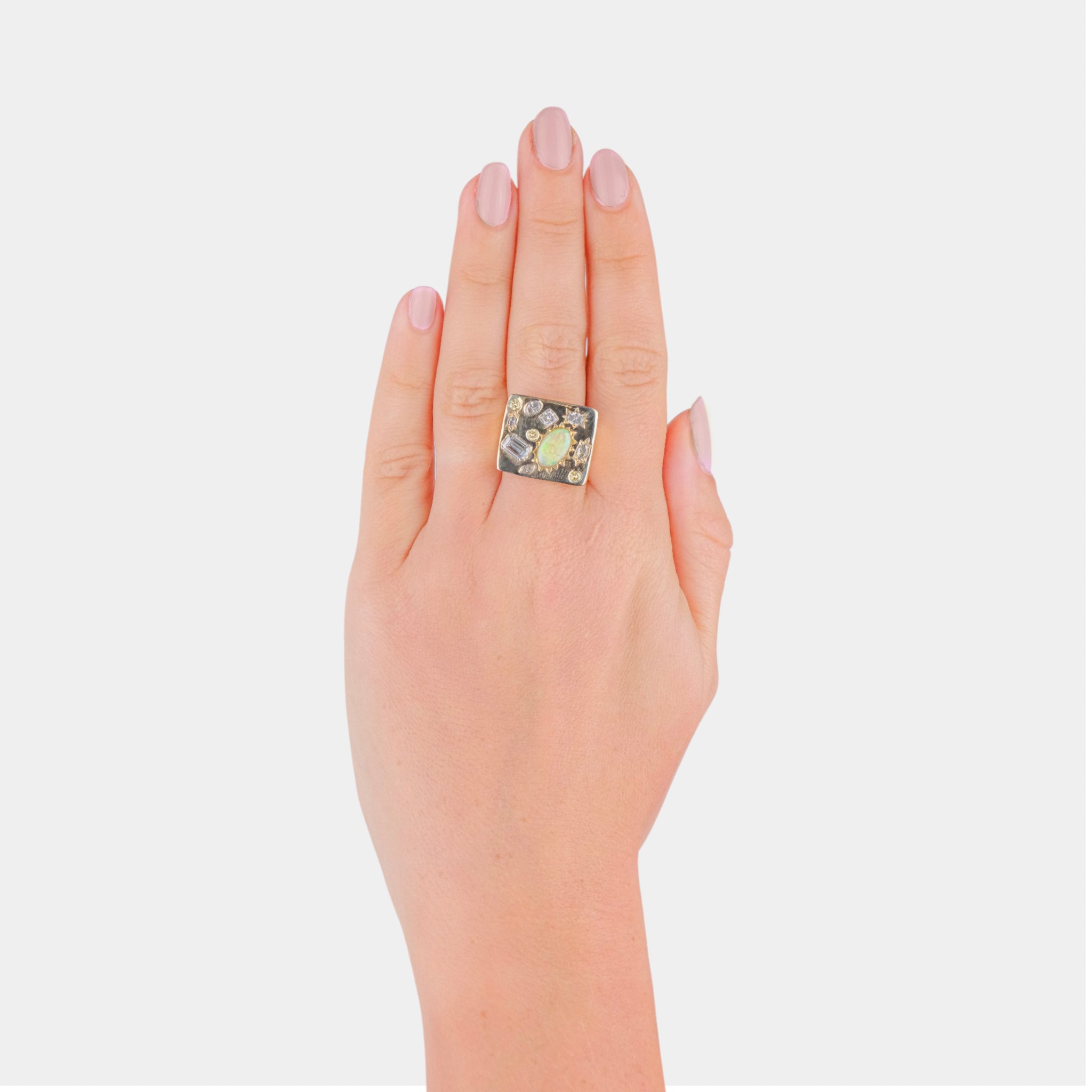 Native Garden Signet Ring