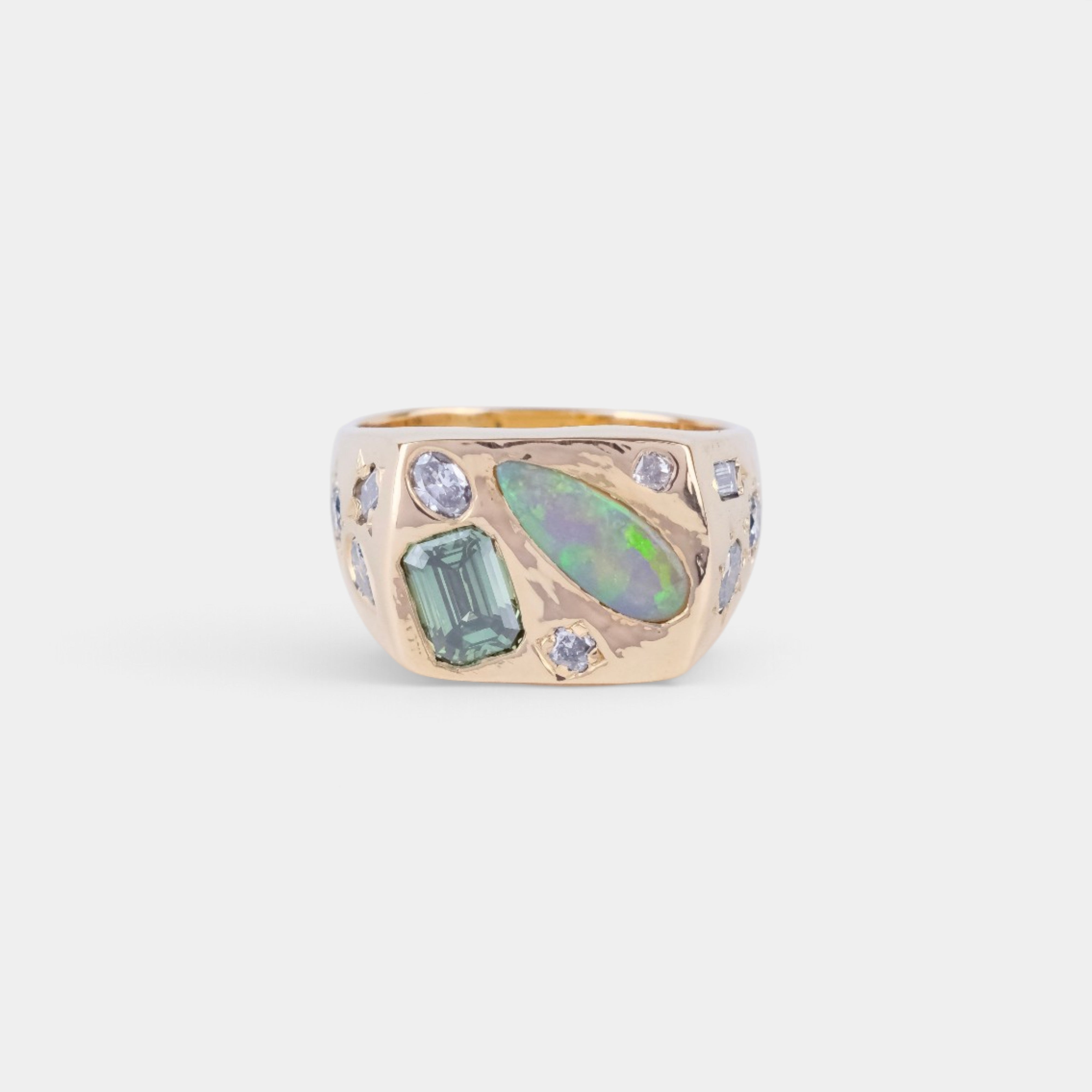 Diving Deep Signet Ring
