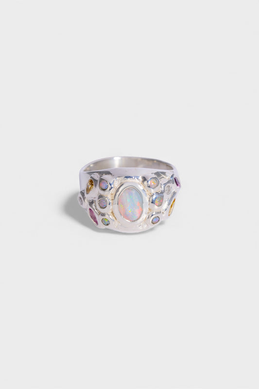 Opal Mirage Ring