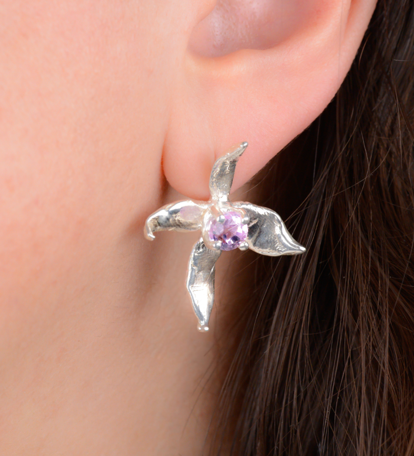 Orchid Studs