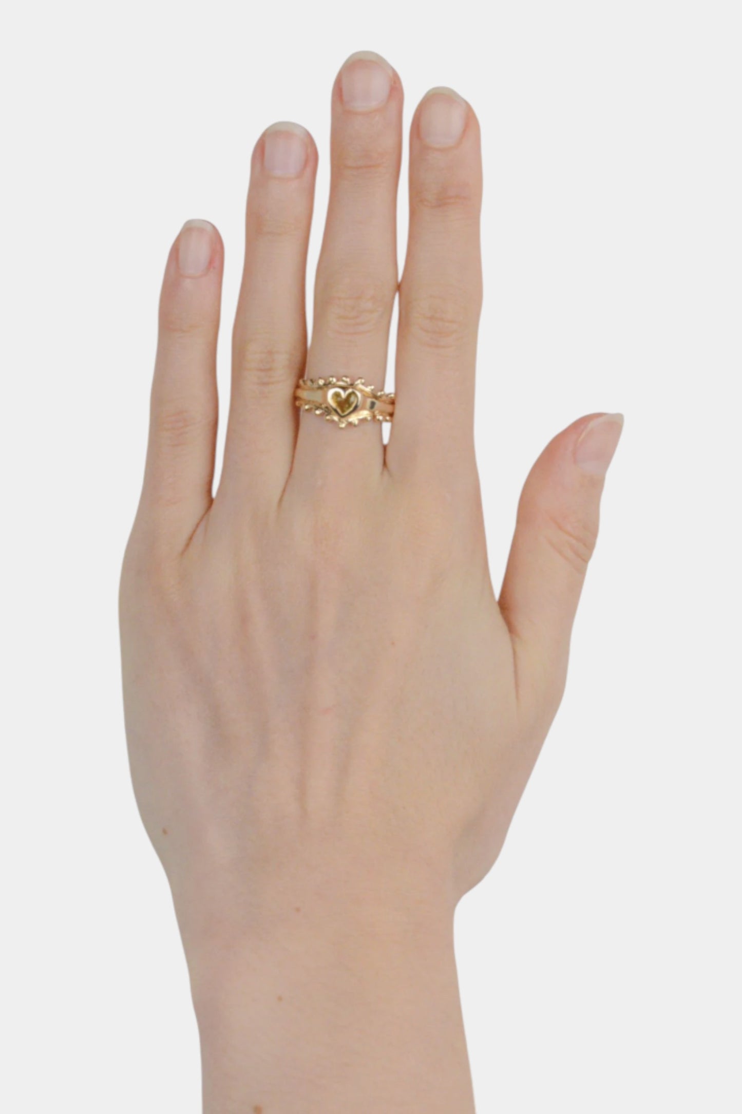 Sapphire Heart Ring No. 2