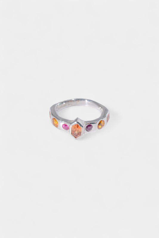 Orange Haze Ring