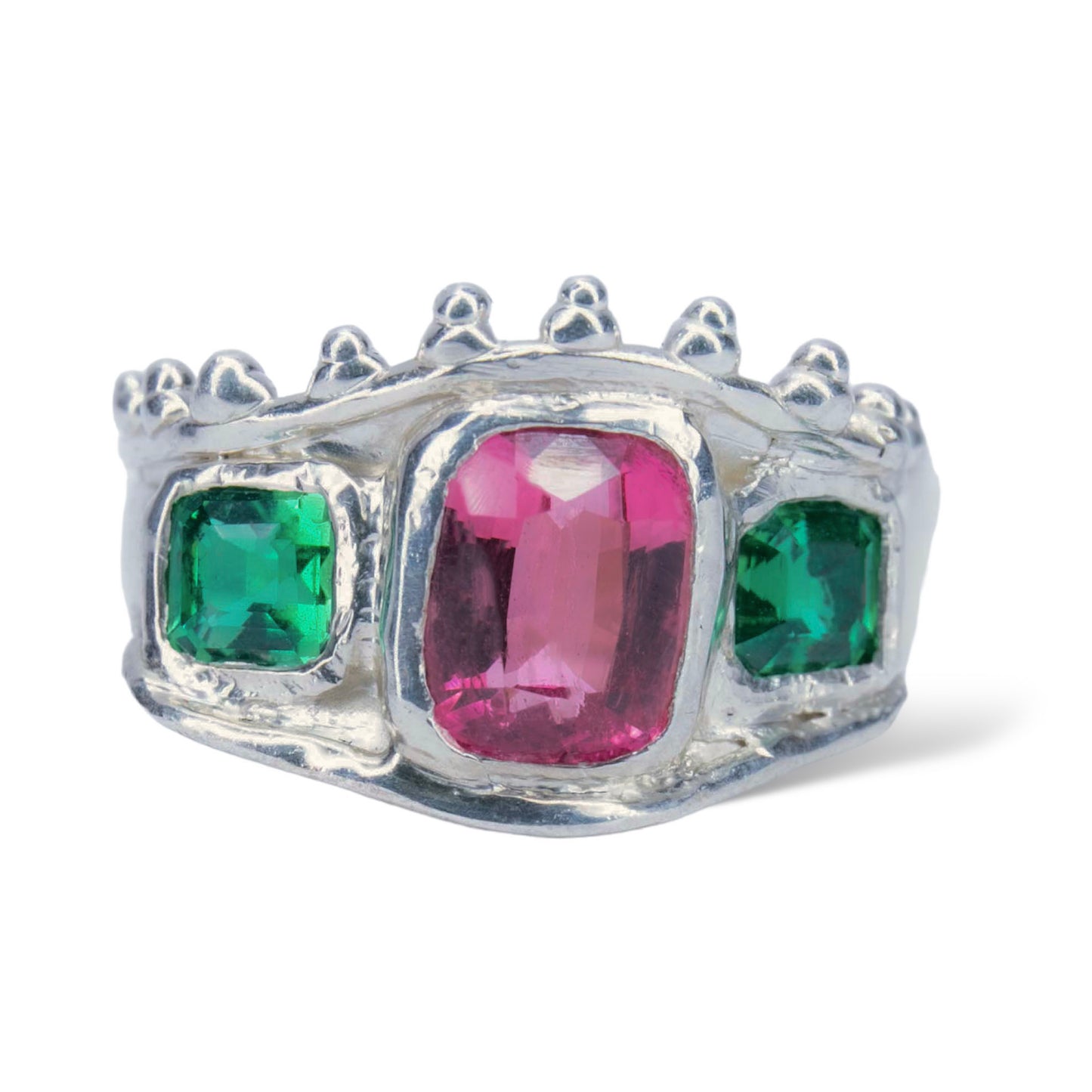 Tourmaline Sandwich Ring