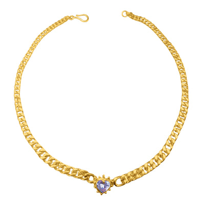 Limited Edition Lilac Chained Heart Necklace