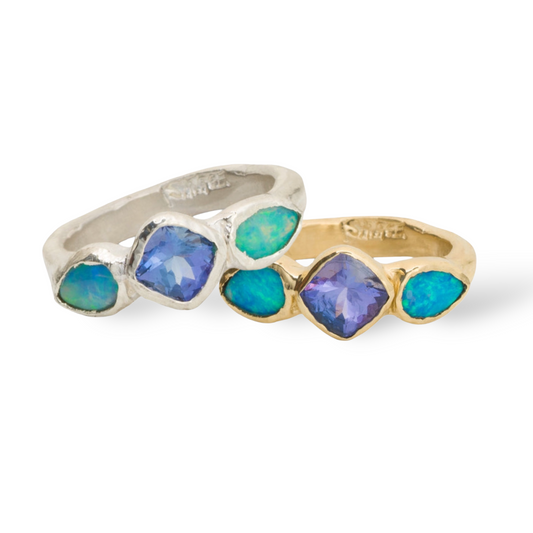 Tanzanite Foxglove Ring