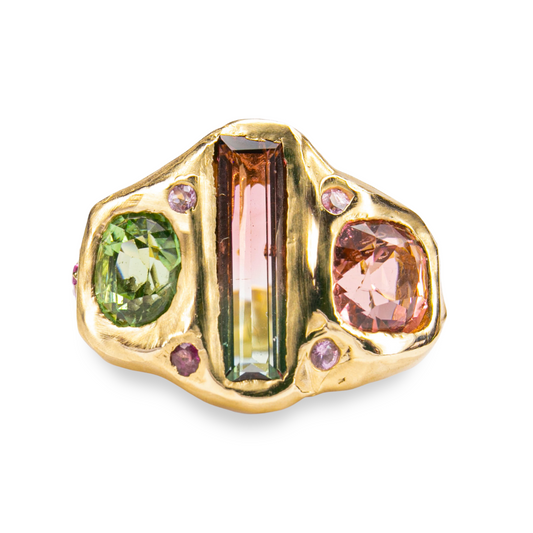 Watermelon Wedge Ring