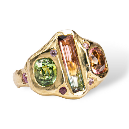 Watermelon Wedge Ring