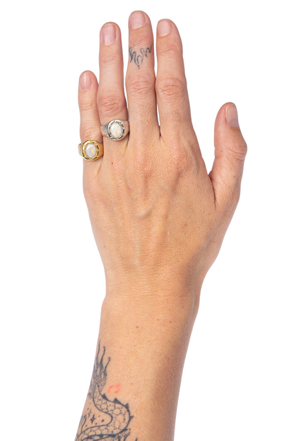 Opal Star Signet