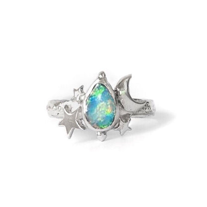 Milky Way Opal Ring